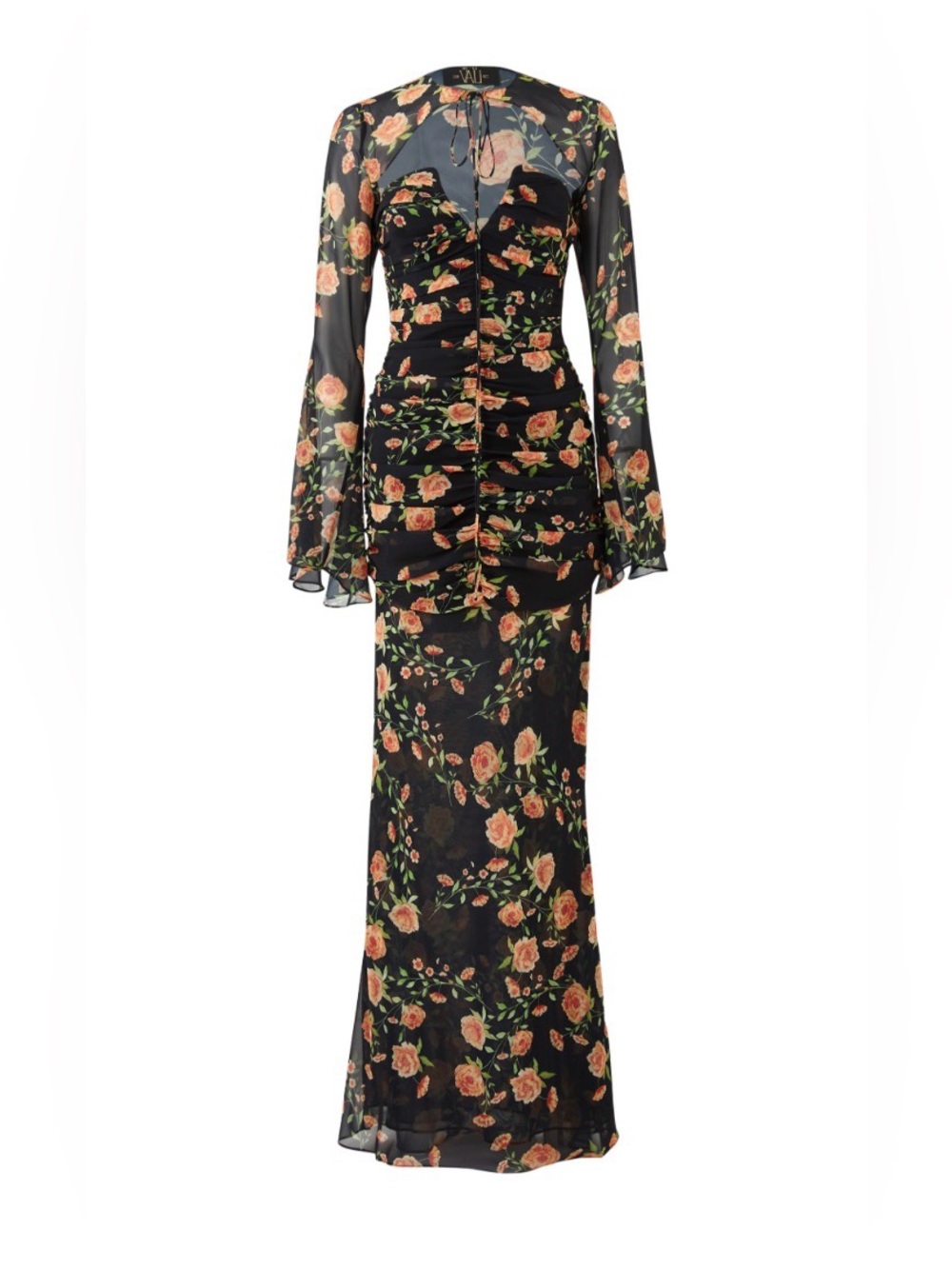 NWT De La Vali Lorena Maxi Dress